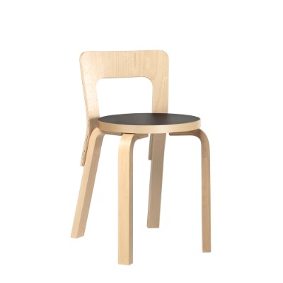 아르텍 Chair 65 Black/Birch, 베뉴페, 아르텍 ARTEK