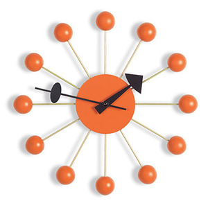 Ball Clock Orange, 베뉴페, 비트라 vitra