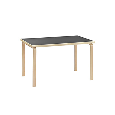 아르텍 Aalto Table 81B Black/Birch, 베뉴페, 아르텍 ARTEK