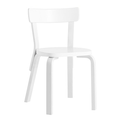 아르텍 Chair 69 White Lacquered, 베뉴페, 아르텍 ARTEK