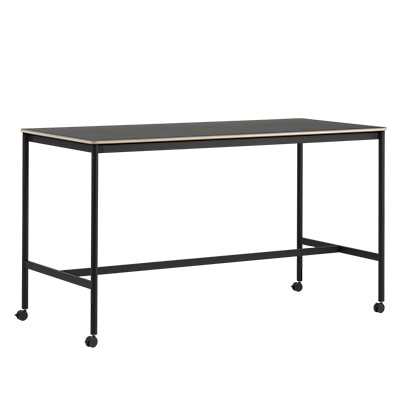 Base High Table With Castors, BENUFE, 무토 muuto
