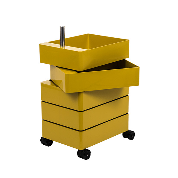 360˚ Container 5 Drawer Yellow, BENUFE, 마지스 MAGIS