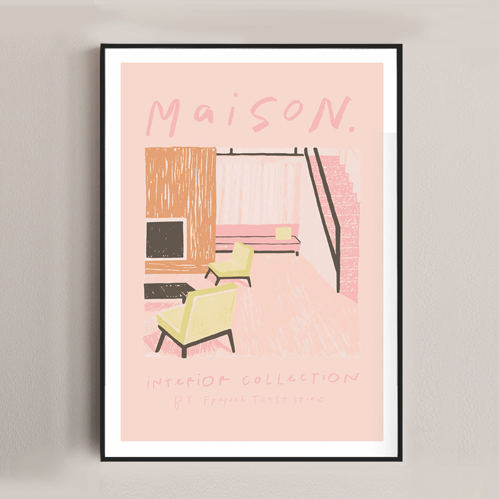 다꼬르피스 French Toast Studio / Pink Room Poster, 베뉴페, 다꼬르피스 D&#039;ACCORD PIECE