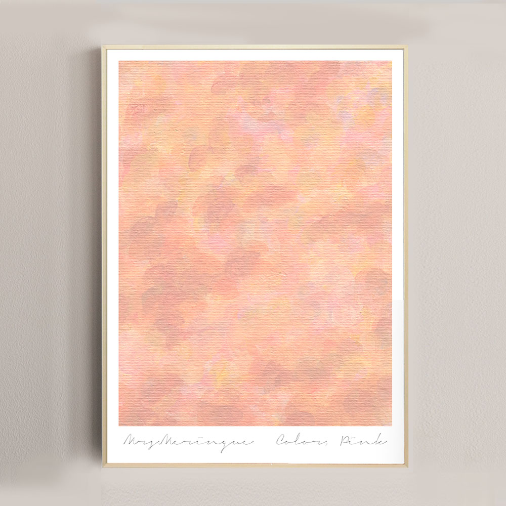 다꼬르피스 Mrs.Meringue / Colors, Pink poster, 베뉴페, 다꼬르피스 D&#039;ACCORD PIECE