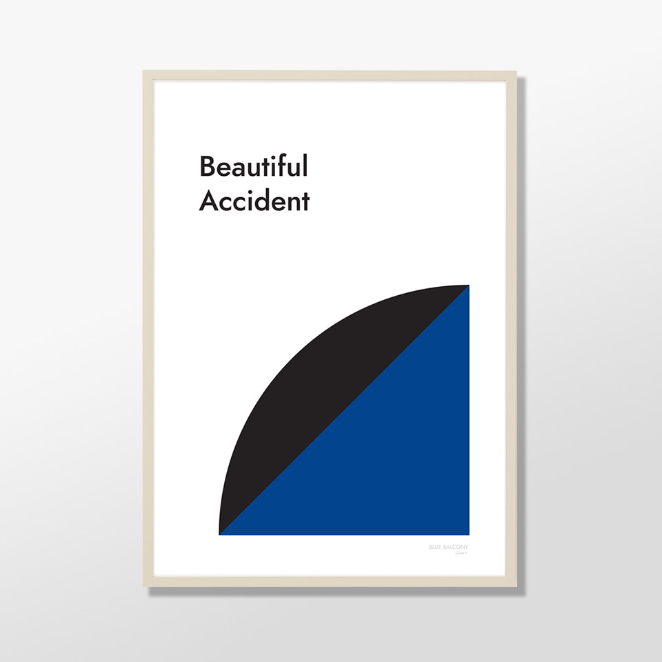 블루발코니 BEAUTIFUL ACCIDENT 포스터, 베뉴페, 블루발코니 Blue balcony