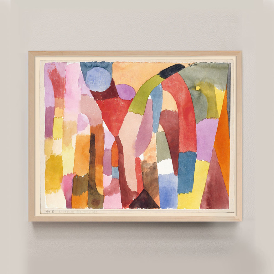 다꼬르피스 Paul Klee / Movement of Vaulted Chambers, 베뉴페, 다꼬르피스 D&#039;ACCORD PIECE