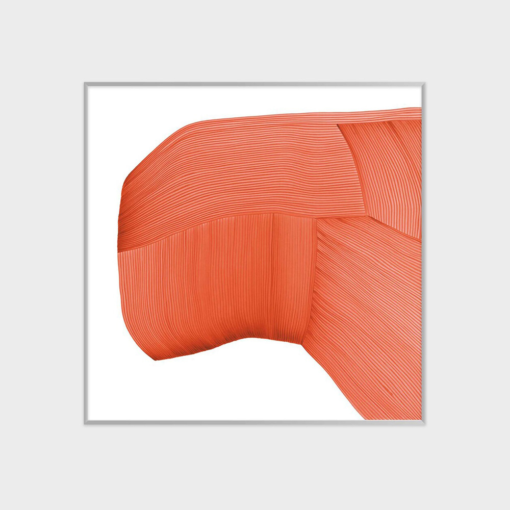 로낭 부홀렉 RONAN BOUROULLEC - DRAWING 6 (액자포함) 67.5 x 67.5 cm, 베뉴페, 마이온프라이빗 myownprivate