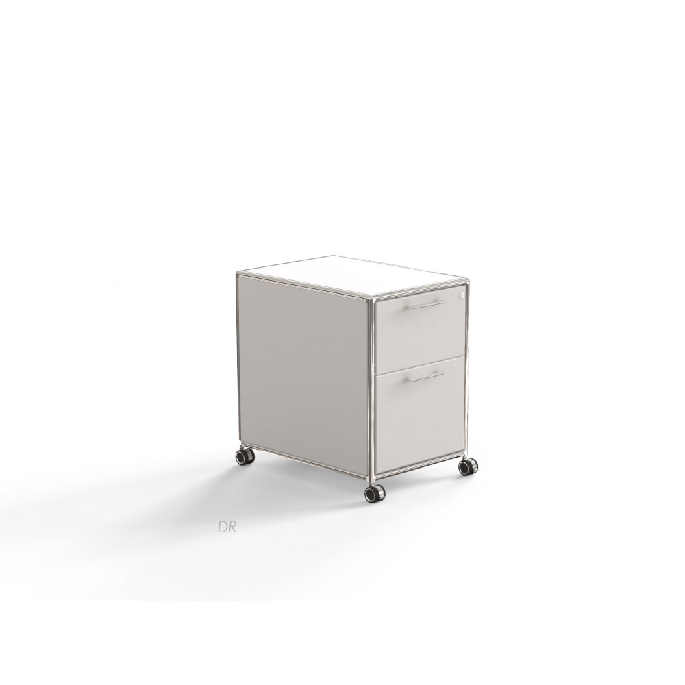 보쎄 1 x 1 Drawer Box Unit Melamine White, 베뉴페, 보쎄 BOSSE